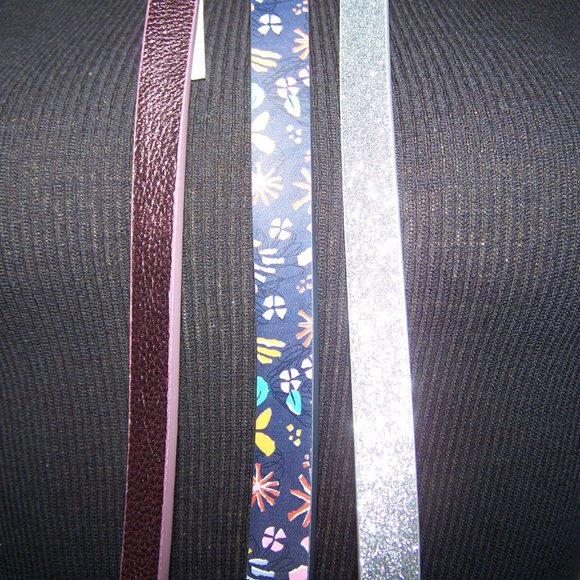 Cat & Jack NWT Set of 3 Belts Sz XL - Picture 2 of 2
